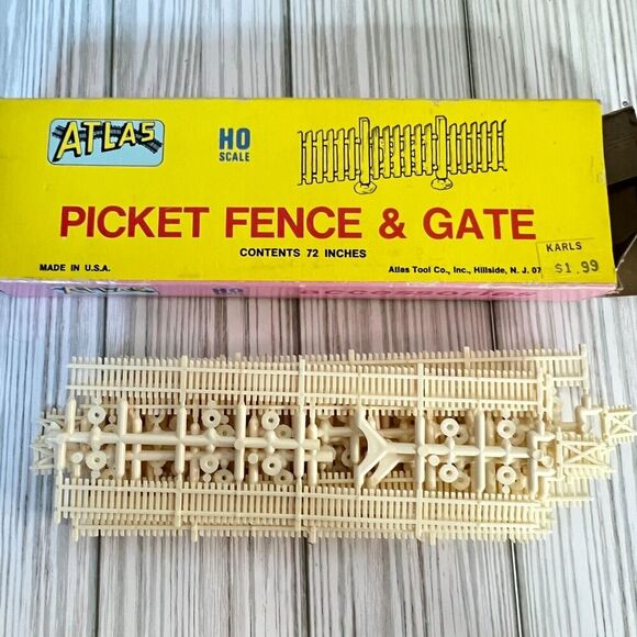 Train Track HO Atlas Brass #2 Turnout, 72" Picket Fence, 18" Radius Track Tunnel - Picture 8 of 9